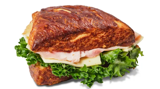 Ham Cheese &amp; Honey Mustard Sandwich
